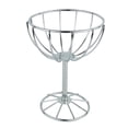 thumbnail image 2 of Cesta de almacenamiento de bocadillos Soledad metal color Chrome, 2 of 10