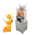 thumbnail image 2 of Commercial Automatic Orange Lemon juicer Citrus Juice Squeezer with Residue Collecting Barrel and Wheels, 2 of 18
