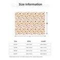 thumbnail image 2 of Throw Blanket for Couch, Cute Cartoon Mushrooms Super Soft Fuzzy Comfy Warm Throw Blanket, Cuteness Lightweight Cozy Plush Flannel Blanket & Throws for Sofa and Bed All Season, 2 of 5