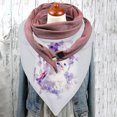 thumbnail image 1 of Dvkptbk Scarf Universal Winter Warm Windproof Prints Double-Layer Buckle Scarf Clothes on Clearance, 1 of 2