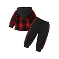thumbnail image 2 of Gvmfive Toddler Baby Kids Boys Hooded Tops Shirt Pants Outfits Set Clothes 2-3 Years, 2 of 7