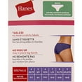 thumbnail image 6 of Hanes (6 Pack) Womens Bikini Underwear Cotton Bikini Panties for Women Sexy, 6 of 6
