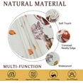 thumbnail image 5 of Fall Thanksgiving Tablecloth, Autumn Pumpkin Truck Table Cloth, Maple Leaf Harvest Tablecloths, Waterproof Spillproof Table Cover for Dinner Kitchen Party Holiday Decorations, Oval 54 x 72 Inch, 5 of 5