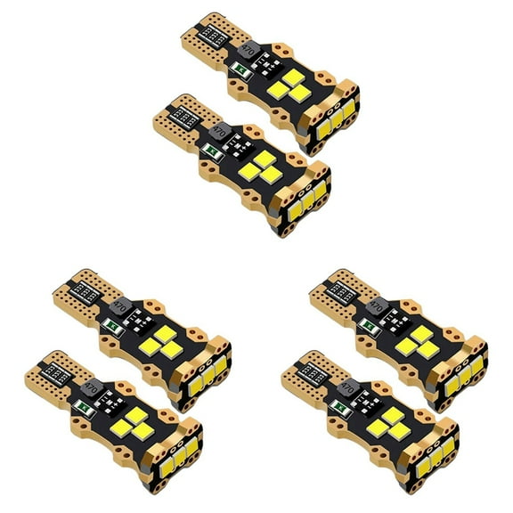 6X 921 912 W16W 904 906 916 T15 LED Reverse Back Up Light Bulb Canbus Error Free 6000K Xenon Super White
