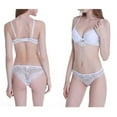 thumbnail image 5 of BILIKEYU Women's Underwire Lace Bras Pu Sh Up Bra And Bikini Pan Ties Sets, Womens Underwear Sets Bra And Underwear, Bra And Panty Set, Bra And Panty Sets, 5 of 5