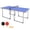 6FT-White Legs, variant on HooKung 6ft Ping Pong Table Foldable Table Tennis Table for Indoor Outdoor with Net, Table Tennis Paddles and Balls, Multi-Use Family Game Table for Kid Teenager Adult