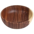 thumbnail image 2 of 22x7.5cm Wooden Salad Bowl Ecological Samfox Food Container Fruit Bowl Tableware Kitchen Tableware, 2 of 7