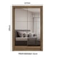 thumbnail image 3 of Ropero Closet Madesa Milano 2 Puertas 2 Espejos MM, 3 of 5