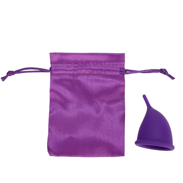 Copa menstrual de silicona reutilizable y suave para mujer