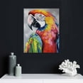 thumbnail image 5 of COMIO  Vibrant Parrot Wall Art, Premium Gallery Wrapped Canvas Decor, Ready to Hang,, 5 of 5