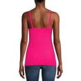 thumbnail image 4 of No Boundaries Ribbed Cami Top, 5-Pack, Women's XXS-XXL, 4 of 5