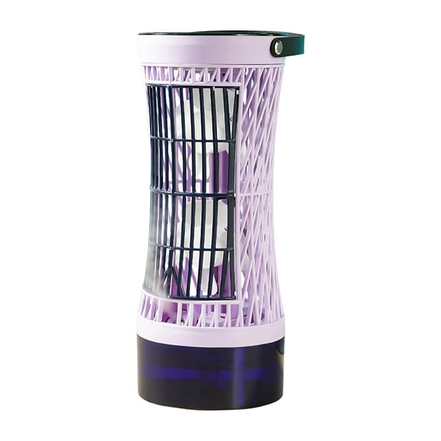 Purple Portable Mute Tower Fan Usb Plug In Power Desktop Spray Humidifier Mini Design For Office Home Room Air Circulation Cooling #9d78X