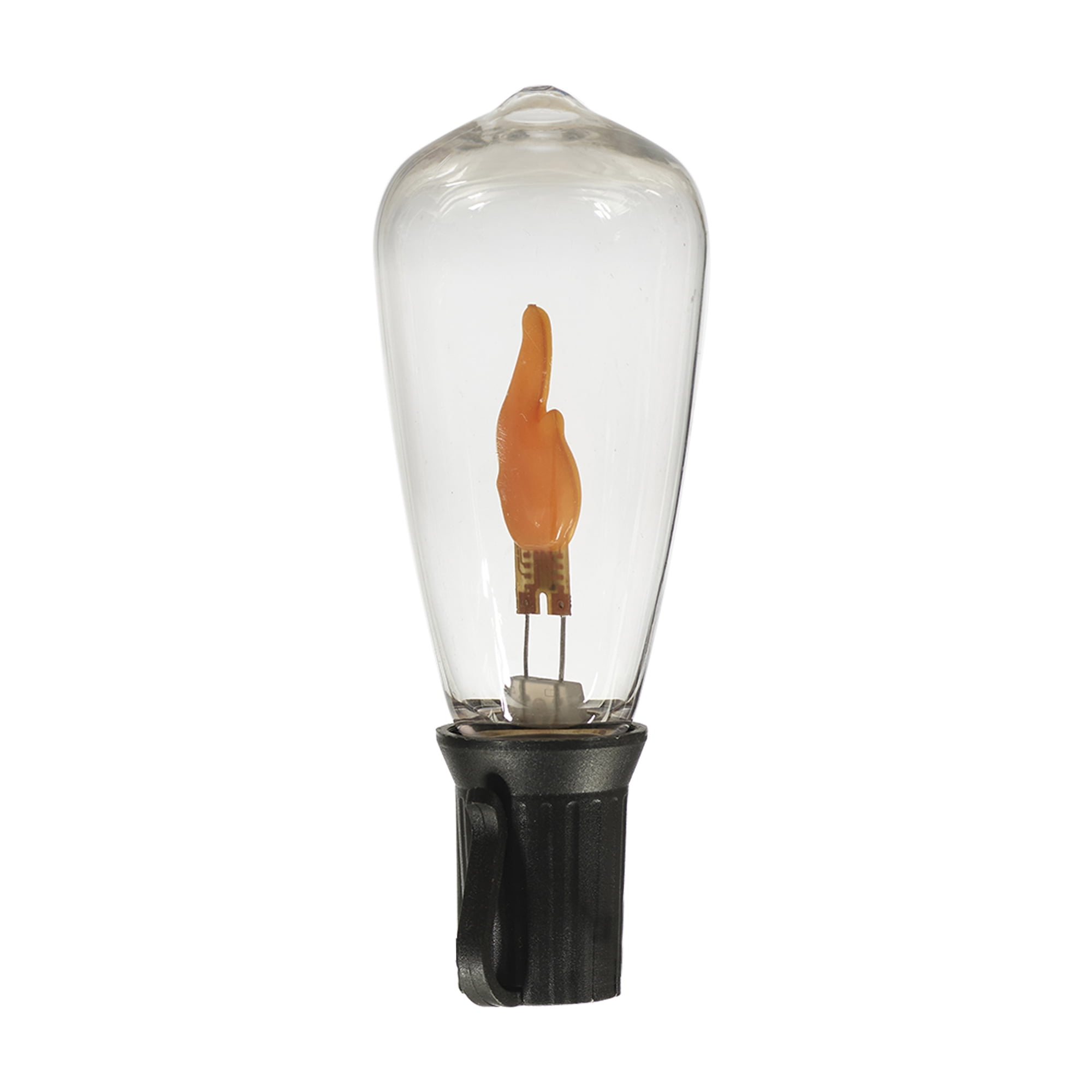 Better Homes & Gardens 10-Count Flickering Flame LED Outdoor Edison String Lights
