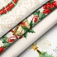 thumbnail image 3 of Christmas Tablecloth, Oval - 54 x 72In, Polyester Waterproof and Wrinkle-Resistant Durable for Kitchen, Winter and Home Decor, 3 of 5