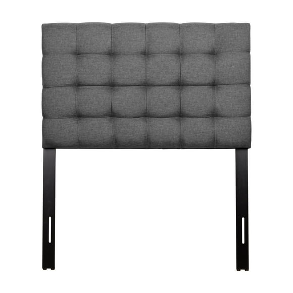 CorLiving Valencia Modern Twin Upholstered Tufted Headboard