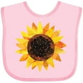 thumbnail image 3 of Inktastic Summer Grunge Sunflower Boys or Girls Baby Bib, 3 of 4