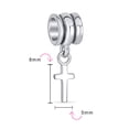 thumbnail image 3 of Bling Jewelry Womens Christian Cross Dangle Charm Bead Sterling Silver for European Bracelet, 3 of 3