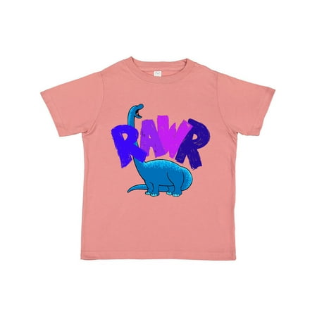 

Inktastic Lil Blue Bronto Rawr!! Gift Toddler Boy or Toddler Girl T-Shirt