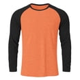 thumbnail image 4 of Mlzmgr Mens Long Sleeve Shirts Crewneck Loose Fitted Casual Athletic Workout Running Tops, 4 of 5