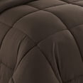 thumbnail image 2 of Supreme 7 Piece Bed-In-A-Bag All Season Solid Comforter & Sheet Set, Full, Chocolate, 2 of 5