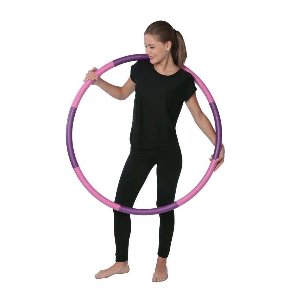 3 Pound Weighted Hula Hoop Ideal for Aerobics Workouts, Hot Fitness