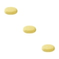 thumbnail image 1 of relayinert Coussin Rond Légèrement Imperméable pour Relaxation Housses de Siège Jaune 3Set, 1 of 6