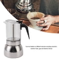 thumbnail image 4 of Cafetière Portable en Acier Inoxydable Résistante aux Hautes Températures Double Valve pour Maison Café, 4 of 7
