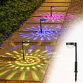 thumbnail image 1 of Luz de jardín LED solar para exteriores | Lámpara de paisaje de patio impermeable IP65 | Estaca decorativa para césped de patio | Ahorro de energía alimentado por el sol | Fácil instalación, 1 of 9
