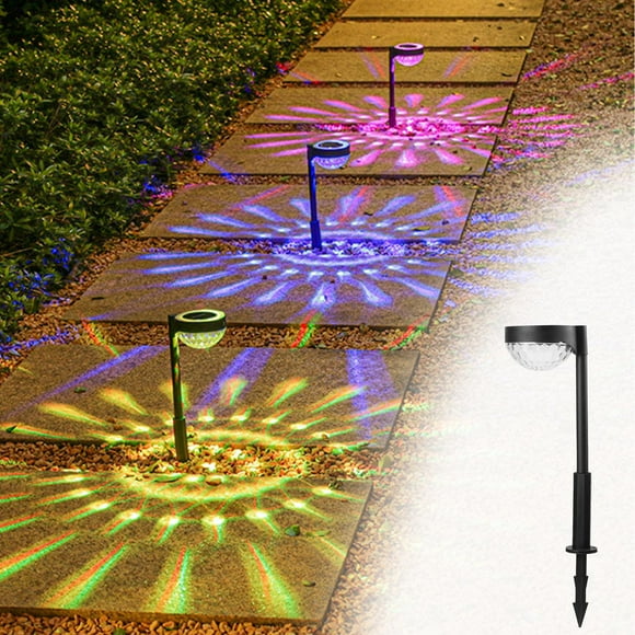 onlyliua for Indoor/Outdoor Solar Outdoor Light Courtyard Villa Garden Decoration Floor Insertion Light Courtyard Layout Light