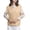 Khaki, variant on MESSUEN Sweater Vest Knitted Sweater Cable Knit Sweater Women's Tops Casual Shirts for Women Sleeveless Summer Tops for Women Sleeveless T Shirts for Women Beige L