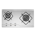 thumbnail image 4 of LEFU for for General Gas Stove Knobs 4-Piece Set 8mm Silver Zinc Alloy Cooker Oven Hob Control Switch Knobs Replacement Parts for Kitchen Appliances Easy Installation, 4 of 10