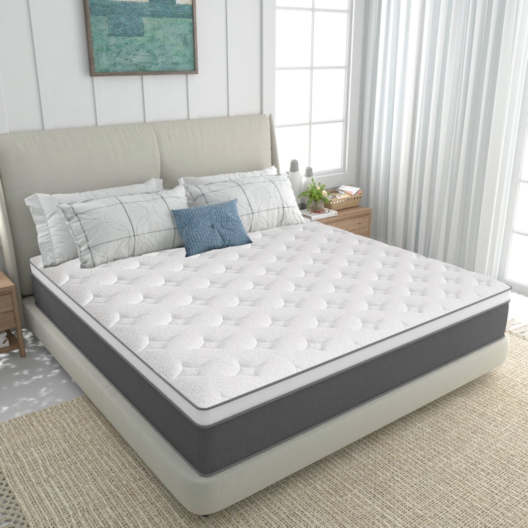 lemontalking 12 Inch Mattress Twin Bed Size Mattress In A Box Hybrid Mattress