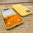 thumbnail image 1 of Funda de teléfono de silicona líquida cuadrada oficial para iPhone 11 12 13 Pro Max Mini X XR XS Max 7 8 Plus SE2 cubierta de protección de lente completa Tan Jianjun unisex, 1 of 2