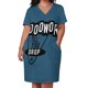 thumbnail image 3 of Camiseta de música Doo Wop Till_ You Drop, regalos Doo Wop, camisetas de Sock Hop, camisa de fiesta de los años 50, vestido holgado con bolsillos, vestidos de baile, 3 of 7
