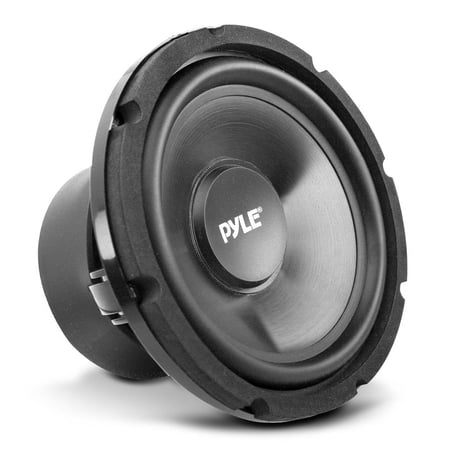 Pyle Single Voice Coil Car Subwoofer - 8 Inches, 200 Watts at 4-Ohm Car Audio Powered Subwoofer