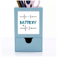 thumbnail image 1 of Battery Power Charge Plus Minus Desk Supplies Organizer Pen Holder Card, 1 of 3