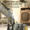 thumbnail image 6 of Fridja Large Remote Control Alloy Excavator Toy with 800mAh Battery, 2.4GHz RC Construction Vehicle, 6 of 7