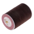 thumbnail image 3 of 130 m 0,5 mm Fil Rond ed pour Couture en Cuir - Brun Foncé, 3 of 8