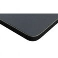 thumbnail image 4 of Kee 36" Square Mobile Breakroom Wood Table- Grey/ Black, 4 of 14