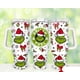 thumbnail image 3 of Rosalena Christmas Grinh Fuel Gift SNowflake Vaso de 40 onzas con asa y pajita, vaso grande de acero inoxidable con aislamiento al vacío, taza de café helado, botella de agua, taza de viaje, 3 of 4