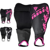 Vizari Napoli Youth Soccer Shin Guards for Boys and Girls | Pink and Silver Shin Pads with Flexible Protection - PINK/SILVER, S