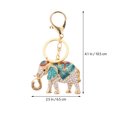 thumbnail image 4 of 1pc Adorable elefante diseño llavero moda coche bolsa colgante regalo llavero, 4 of 7