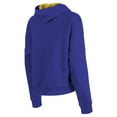 thumbnail image 3 of Women's New Era Purple Los Angeles Lakers Boxy Pullover Hoodie, 3 of 3