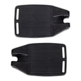 thumbnail image 6 of Durable Wheelchair Footrest Detachable Drive Wheelchairs Footplate, Easy to Install, Heavy Duty Wheelchair Accessories Equipment - Plastic 2.2cm Gaps , Multi-Size, 6 of 9
