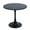 Black, variant on Homy Casa White Round Boardroom Table, Modern Minimalist Design, Durable Metal Pedestal, Home and Office Use