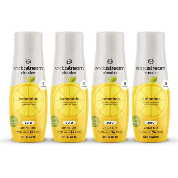 SodaStream® Classics Zero Lemonade Drink Mix 4pk