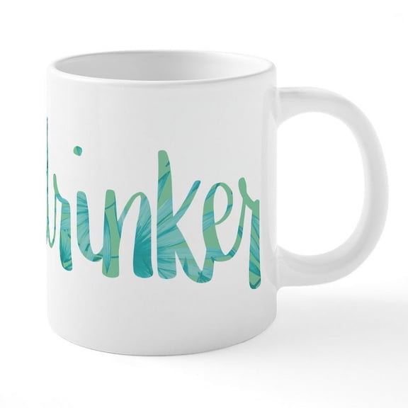 CafePress - Daydrinker Print - 20 Oz White Ceramic Mega Mug