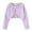 Purple, variant on AWZXDE Girls Rhinestone Knit Cardigan Sweater Open Front Casual Outerwear For Kids Teenage Fall White 3-4 Years