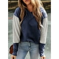 thumbnail image 4 of Asyoly Womens Casual Hoodies Crew Neck Long Sleeve Sweatshirts, 4 of 4