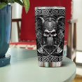 thumbnail image 4 of Personalized Viking Gifts for Men Dad 20oz Stainless Steel Insulated Coffee Cup Travel Mug Thermos Tumbler with Lid Christmas Birthday Fathers Day Valentine Gift for Husband Son Boy, 4 of 6